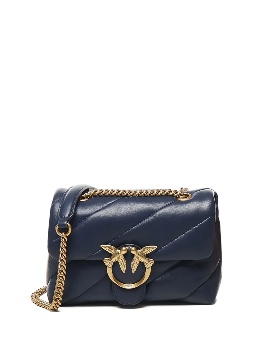 Стеганая сумка через плечо PINKO, синий
Стеганая сумка через плечо PINKO, синий