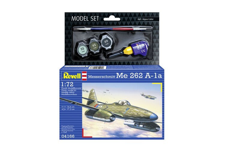 Messerschmitt Me 262 A-1a - подарочный набор 64166 Revell
Messerschmitt Me 262 A-1a - подарочный набор 64166 Revell