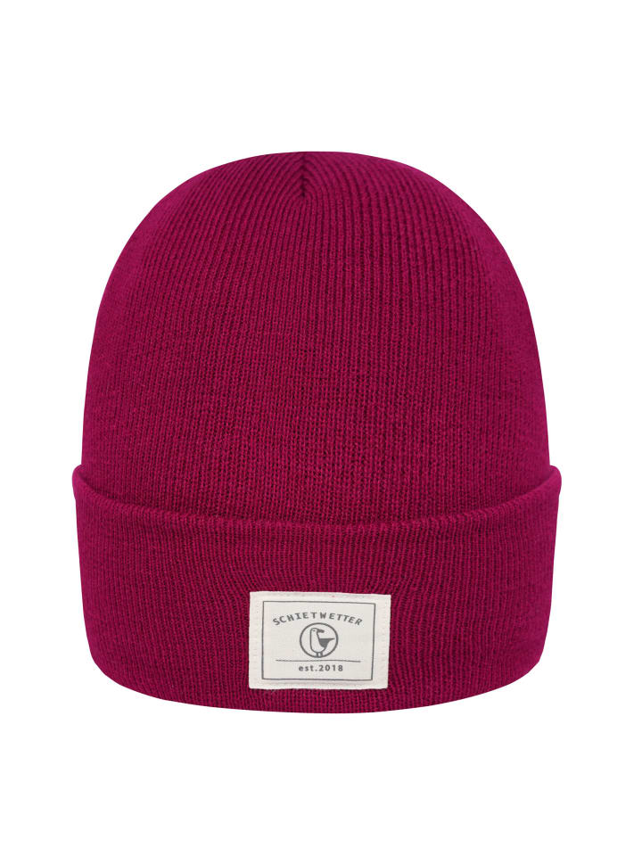 SCHIETWETTER Зимняя шапка "Seemannsgart" винного цвета
SCHIETWETTER Зимняя шапка "Seemannsgart" винного цвета