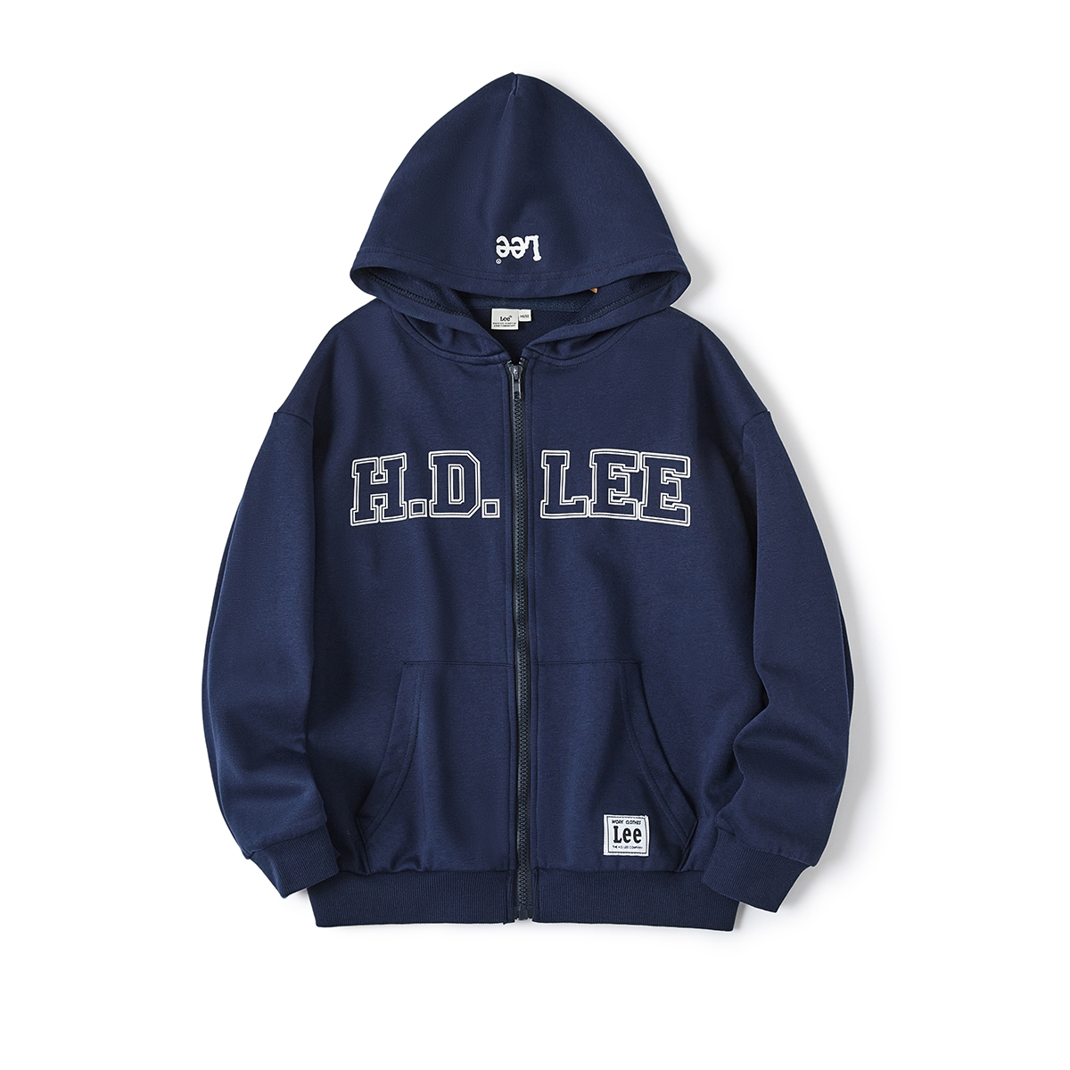 Детская толстовка с круглым вырезом, утолщенные и на подкладке Lee, темно-синий
Детская толстовка с круглым вырезом, утолщенные и на подкладке Lee, темно-синий