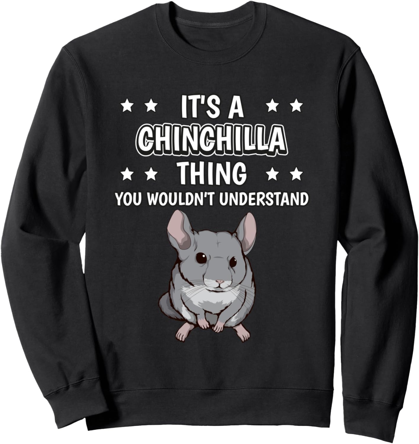 Это особенность шиншилл. Толстовка с шиншиллой Funny Chinchilla Gifts Women Men Kids, черный
Это особенность шиншилл. Толстовка с шиншиллой Funny Chinchilla Gifts Women Men Kids, черный