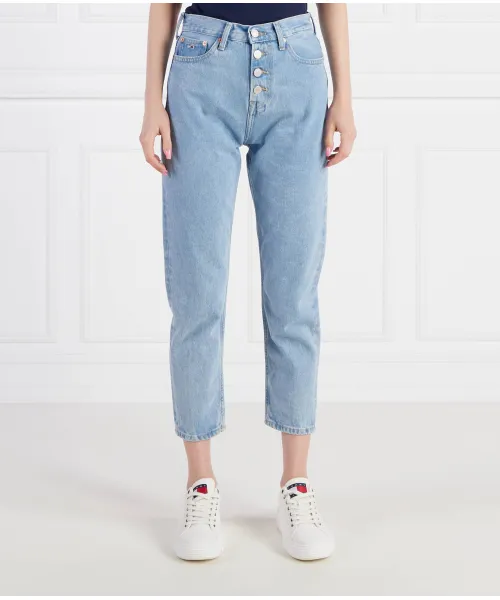 Джинсы izzie hr slim ankle bf Slim boyfriend fit Tommy Jeans, синий 
Джинсы izzie hr slim ankle bf Slim boyfriend fit Tommy Jeans, синий