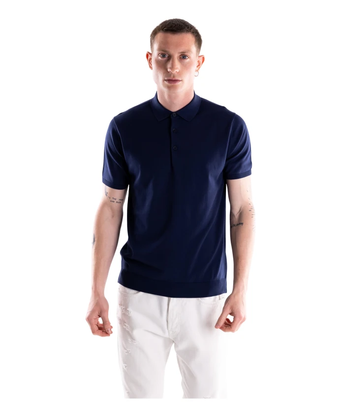 Вязаная рубашка-поло Nito People Of Shibuya, синий
Вязаная рубашка-поло Nito People Of Shibuya, синий