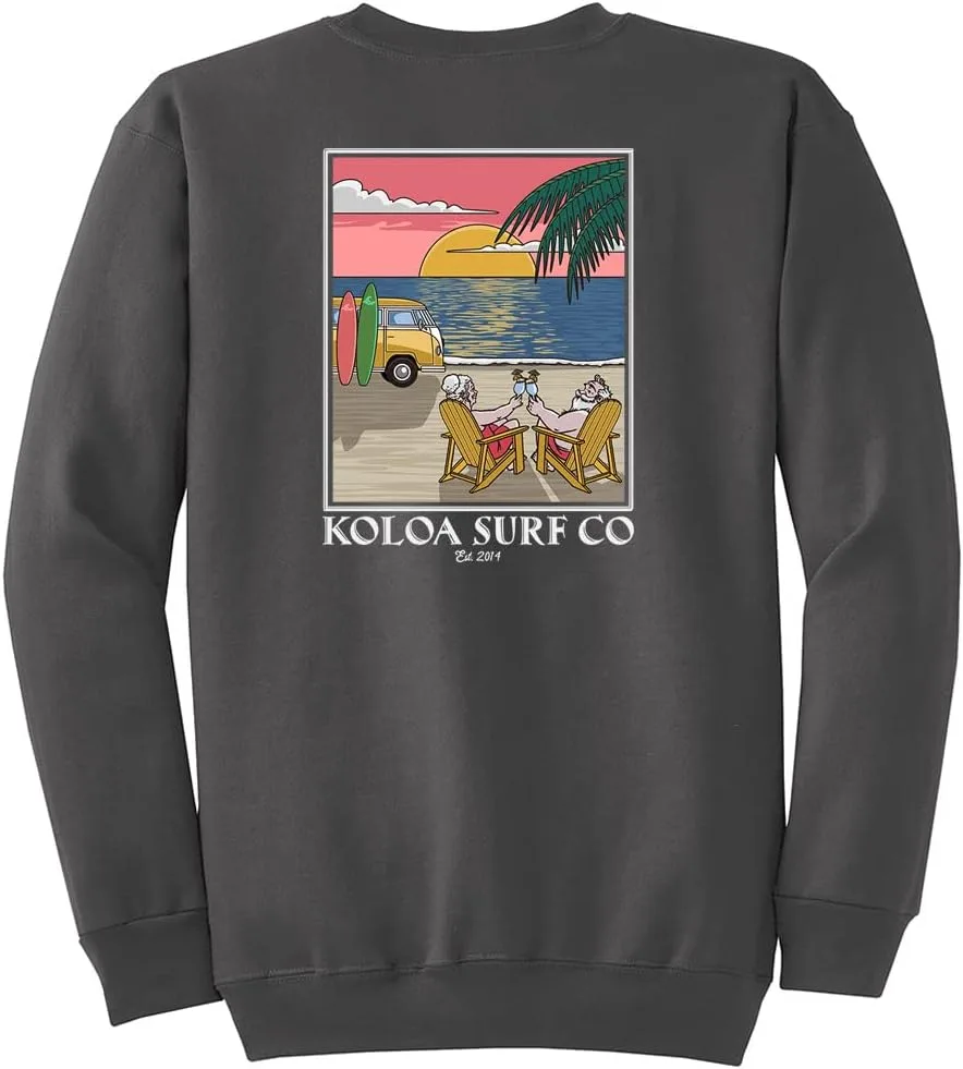 Коллекция Koloa Surf: мужской свитшот с логотипом Santa Vacation, размеры S-5XL Koloa Surf Company
Коллекция Koloa Surf: мужской свитшот с логотипом Santa Vacation, размеры S-5XL Koloa Surf Company