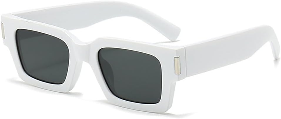 Модные солнцезащитные очки для женщин, квадратные, оливково-зеленые, с защитой от УФ-излучения UV400, ретро, модные солнцезащитные очки для мужчин WNCKSQ, White Gray
Модные солнцезащитные очки для женщин, квадратные, оливково-зеленые, с защитой от УФ-излучения UV400, ретро, модные солнцезащитные очки для мужчин WNCKSQ, White Gray