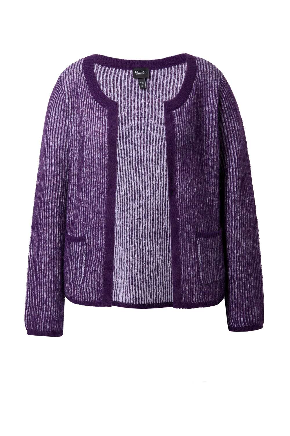 Ulla Popken Кардиган вязаный в фиолетовом, темно-фиолетовом цвете
Ulla Popken Кардиган вязаный в фиолетовом, темно-фиолетовом цвете