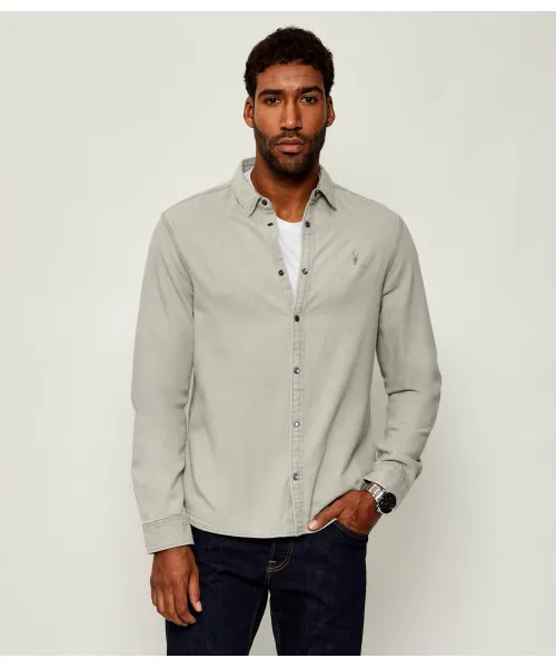 Джинсовая рубашка Gleason Regular fit All Saints, серый
Джинсовая рубашка Gleason Regular fit All Saints, серый