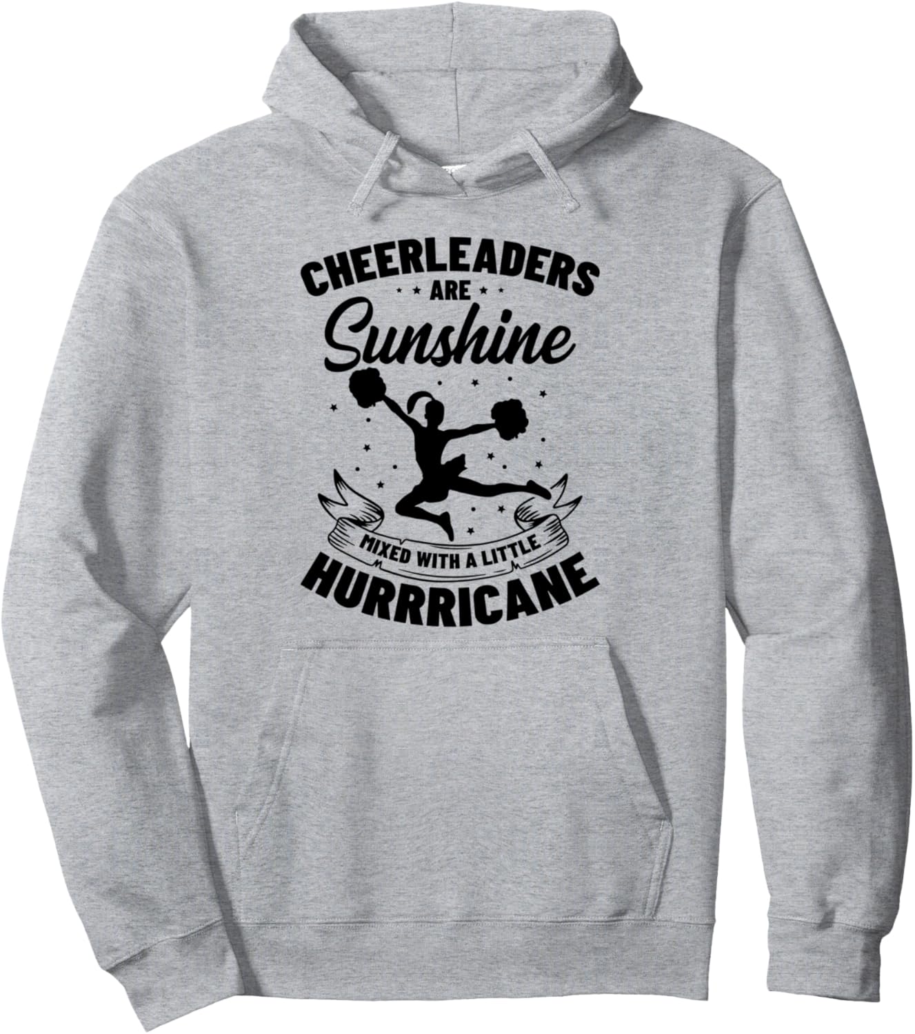 Худи Cheerleaders Are Sunshine With A Little Hurricane, серое (серый меланж), размер S Cheerleader Gift Idea Cheerleading Gymnast Sport
Худи Cheerleaders Are Sunshine With A Little Hurricane, серое (серый меланж), размер S Cheerleader Gift Idea Cheerleading Gymnast Sport