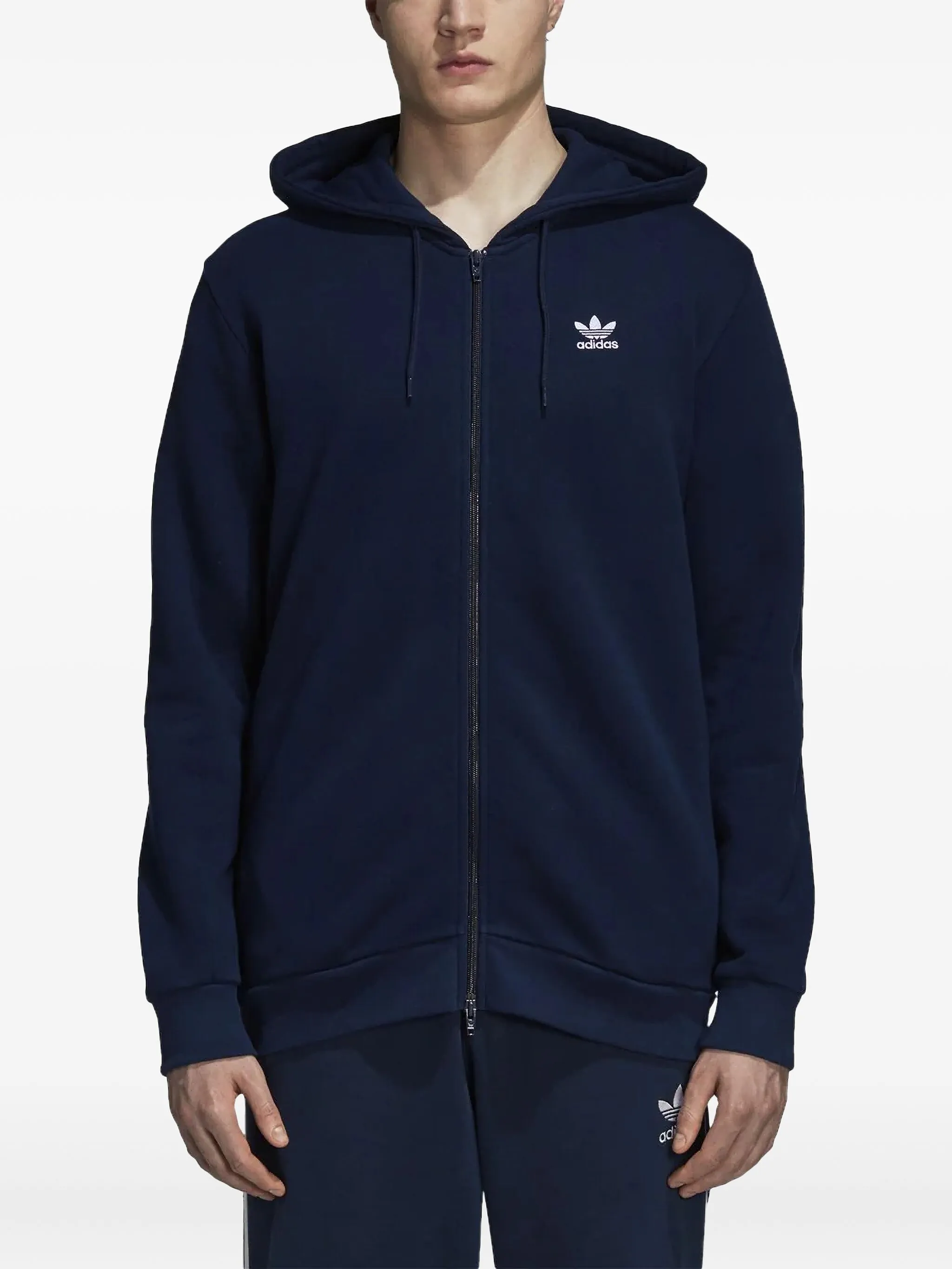 Худи на молнии с вышивкой Originals Trefoil Adidas, синий
Худи на молнии с вышивкой Originals Trefoil Adidas, синий