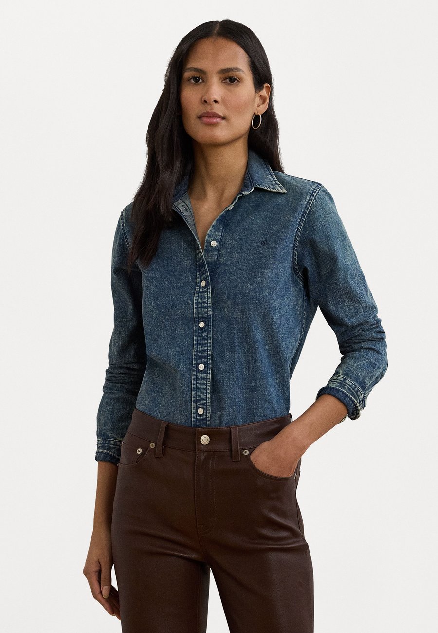 Блуза Lauren Ralph Lauren Classic Fit Denim Shirt, Haze Wash/Blue Denim
Блуза Lauren Ralph Lauren Classic Fit Denim Shirt, Haze Wash/Blue Denim