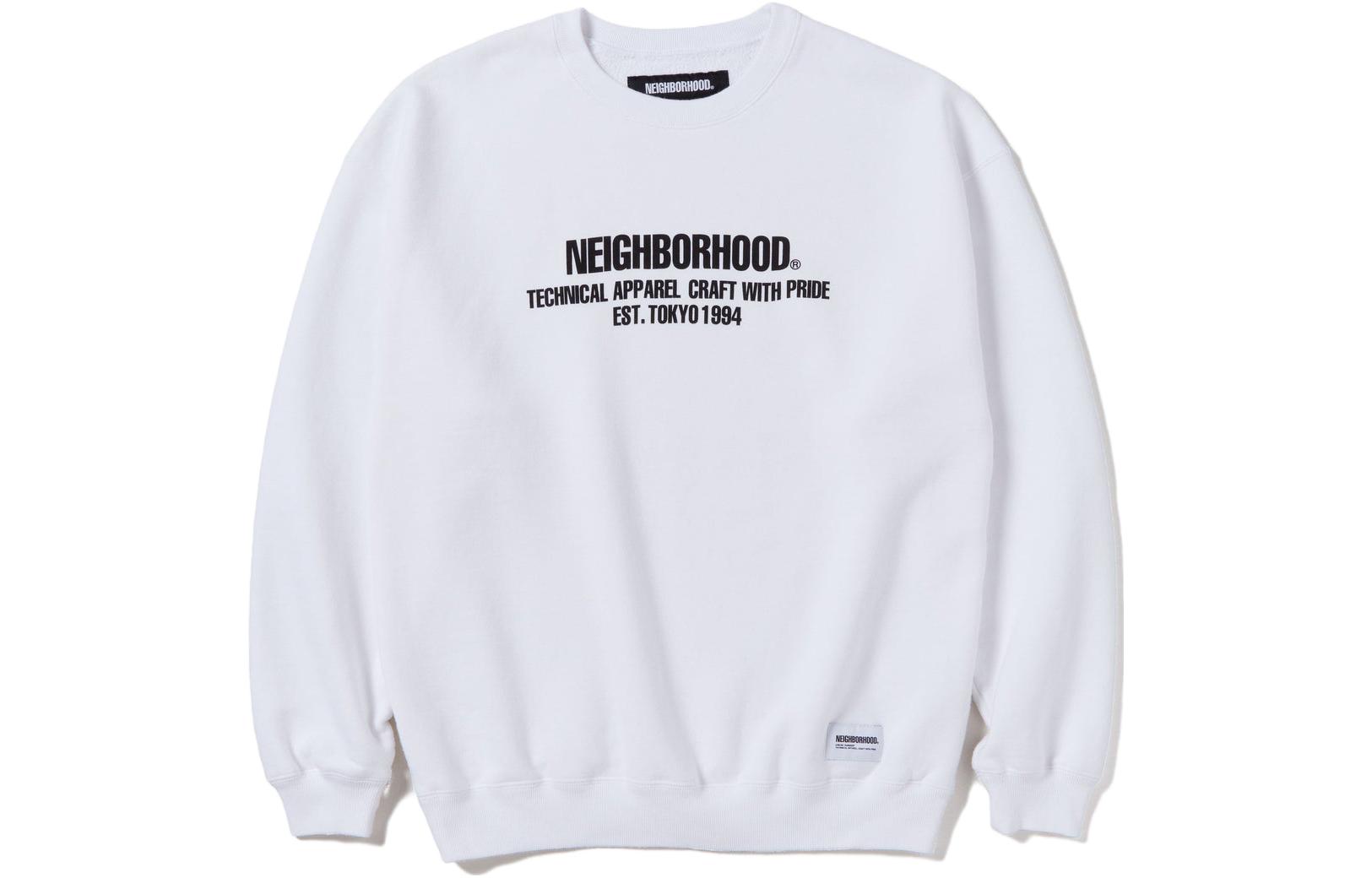 Свитшот с принтом логотипа NEIGHBORHOOD, белый
Свитшот с принтом логотипа NEIGHBORHOOD, белый