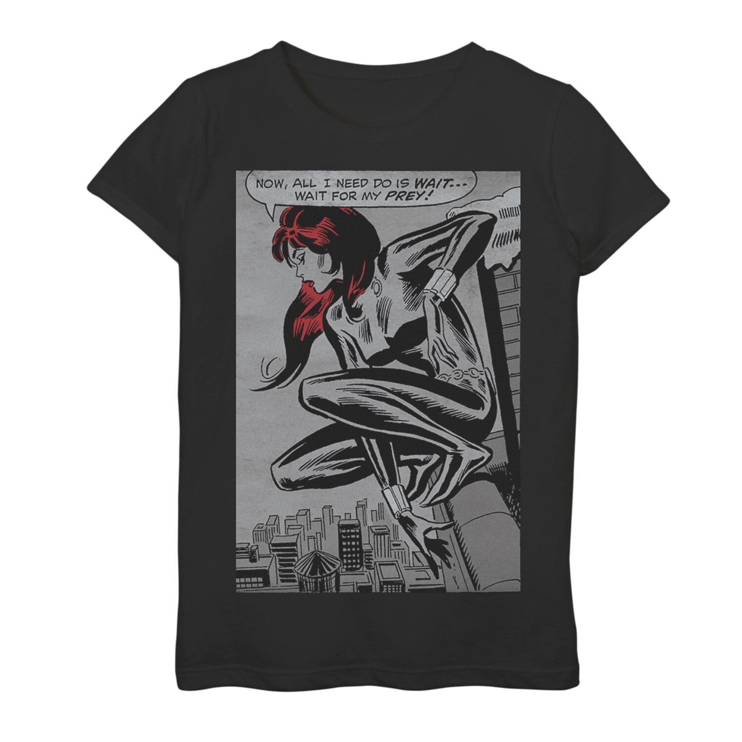 Классическая футболка с графическим рисунком в стиле ретро для девочек 7–16 лет Marvel Black Widow Marvel
Классическая футболка с графическим рисунком в стиле ретро для девочек 7–16 лет Marvel Black Widow Marvel