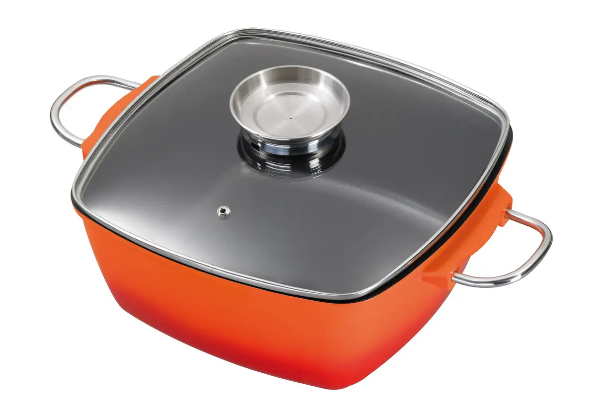 Жаровня KING, литой алюминий, (1 шт.), индукционная + Высота 12 см., цвет rot/orange
Жаровня KING, литой алюминий, (1 шт.), индукционная + Высота 12 см., цвет rot/orange