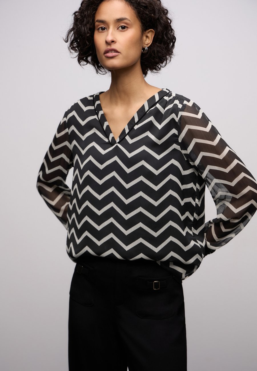 Блуза Street One Blouse, Schwarz/Black
Блуза Street One Blouse, Schwarz/Black