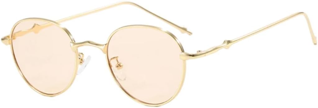 Солнцезащитные очки с защитой UV400 | Маленькие круглые металлические цветные линзы | для женщин и мужчин, для занятий спортом на открытом воздухе и вождения DSVIGF, Gold Tea
Солнцезащитные очки с защитой UV400 | Маленькие круглые металлические цветные линзы | для женщин и мужчин, для занятий спортом на открытом воздухе и вождения DSVIGF, Gold Tea