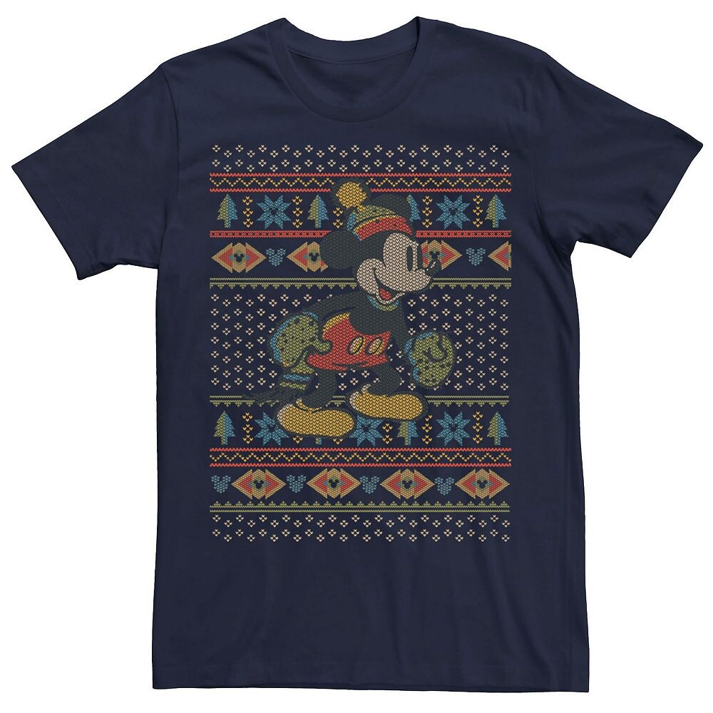 Мужская футболка в рождественском свитере с Микки Маусом Disney's Licensed Character, темно-синий
Мужская футболка в рождественском свитере с Микки Маусом Disney's Licensed Character, темно-синий