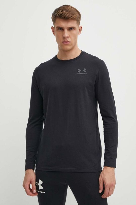 Лонгслив Under Armour, черный 
Лонгслив Under Armour, черный