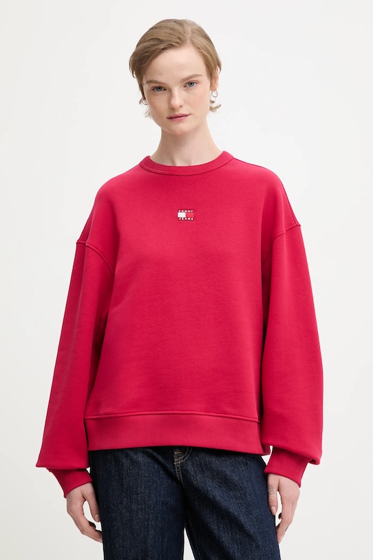 Хлопковая толстовка Tommy Jeans, розовый
Хлопковая толстовка Tommy Jeans, розовый