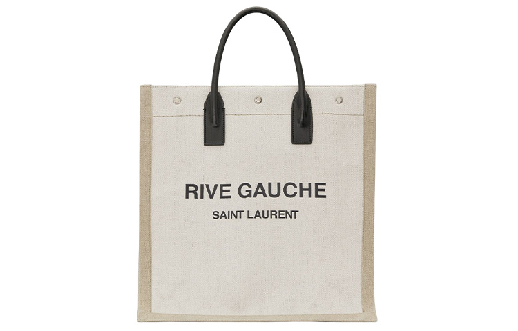 Rive Gauche Север/Юг Сумка-тоут Белый лён/Бежевый SAINT LAURENT 
Rive Gauche Север/Юг Сумка-тоут Белый лён/Бежевый SAINT LAURENT