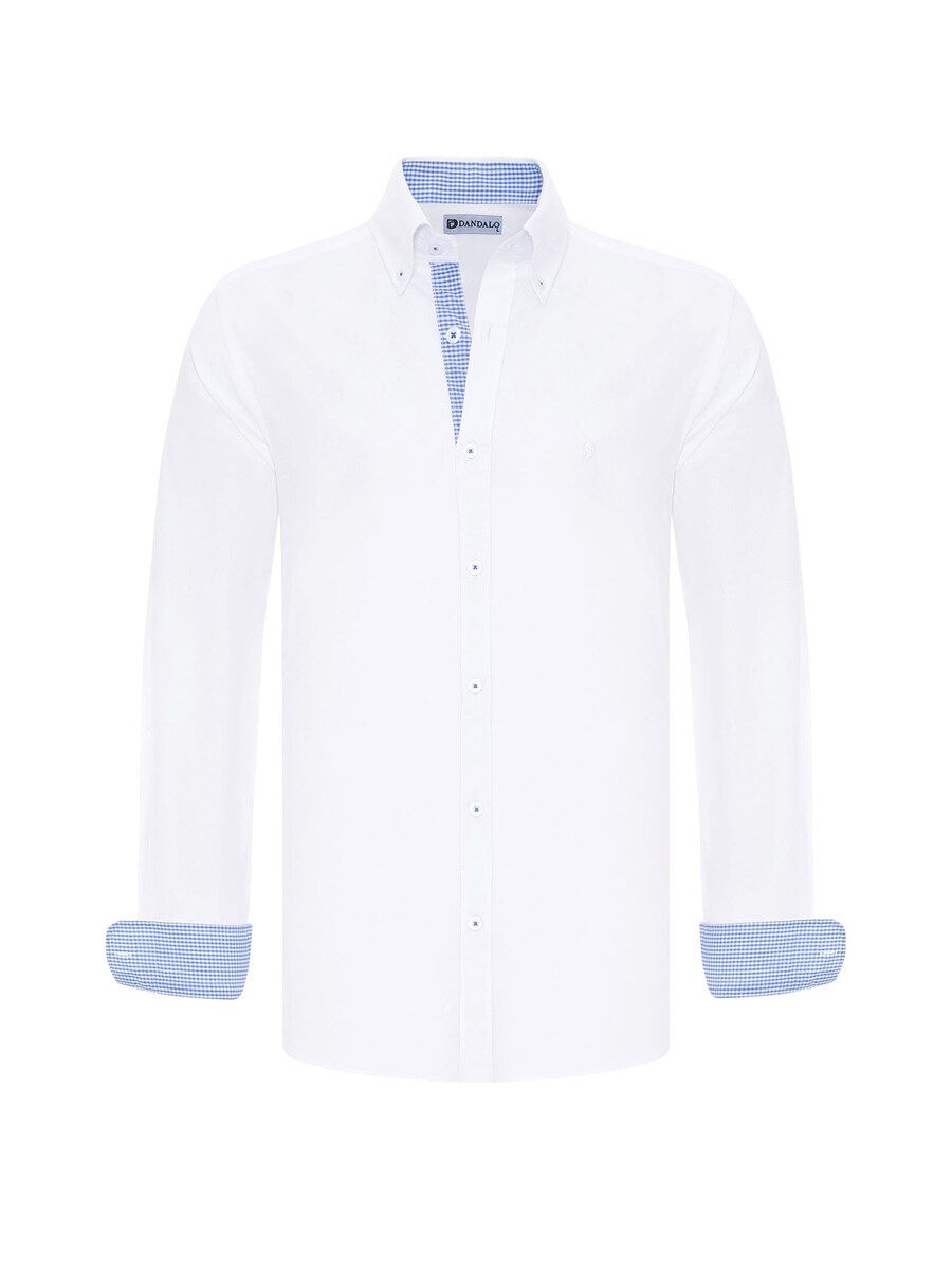Повседневная рубашка Dandalo Regular fit Button Up Shirt, белый
Повседневная рубашка Dandalo Regular fit Button Up Shirt, белый