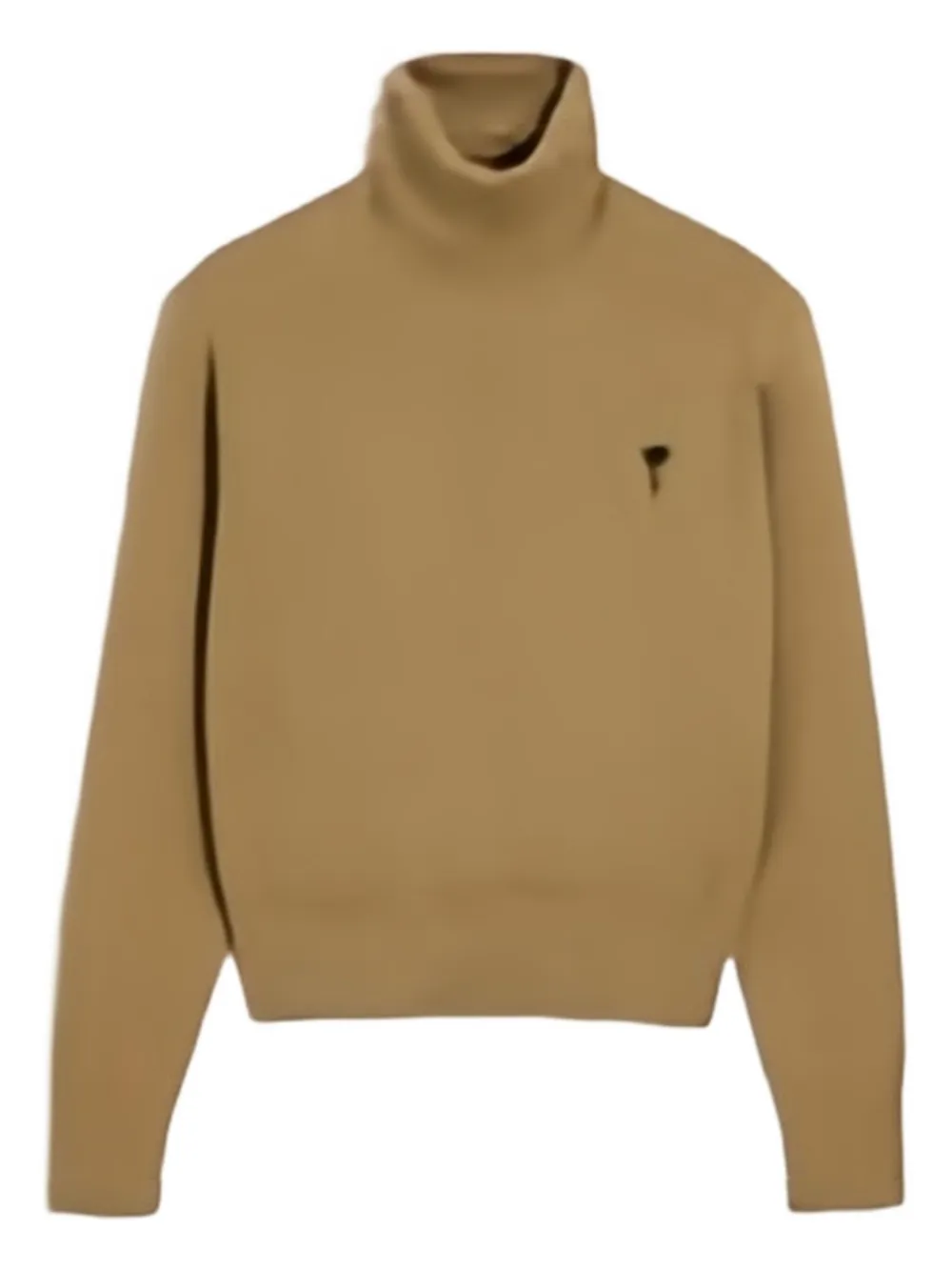 Свитер с высоким воротником и вышивкой AMIRI, коричневый
Свитер с высоким воротником и вышивкой AMIRI, коричневый