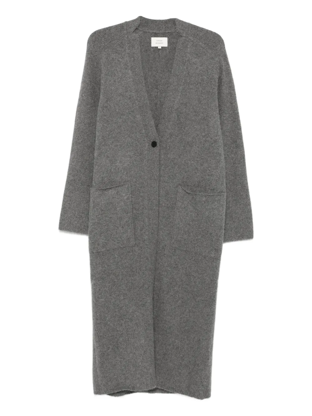 Кардиган SMET из шерсти яка с накладными карманами и застежкой на пуговицы LouLou de Saison, серый
Кардиган SMET из шерсти яка с накладными карманами и застежкой на пуговицы LouLou de Saison, серый