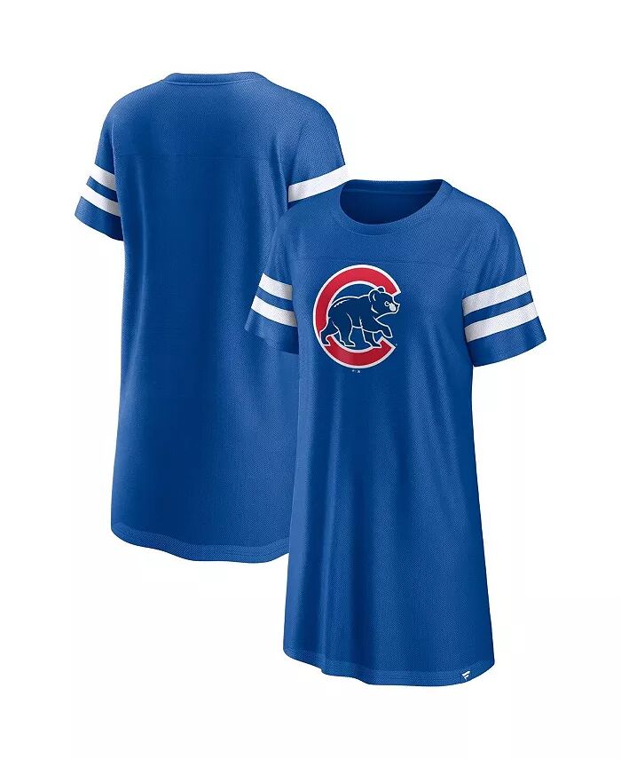 Женское платье-кружевница Royal Chicago Cubs Iconic Mesh Fanatics
Женское платье-кружевница Royal Chicago Cubs Iconic Mesh Fanatics