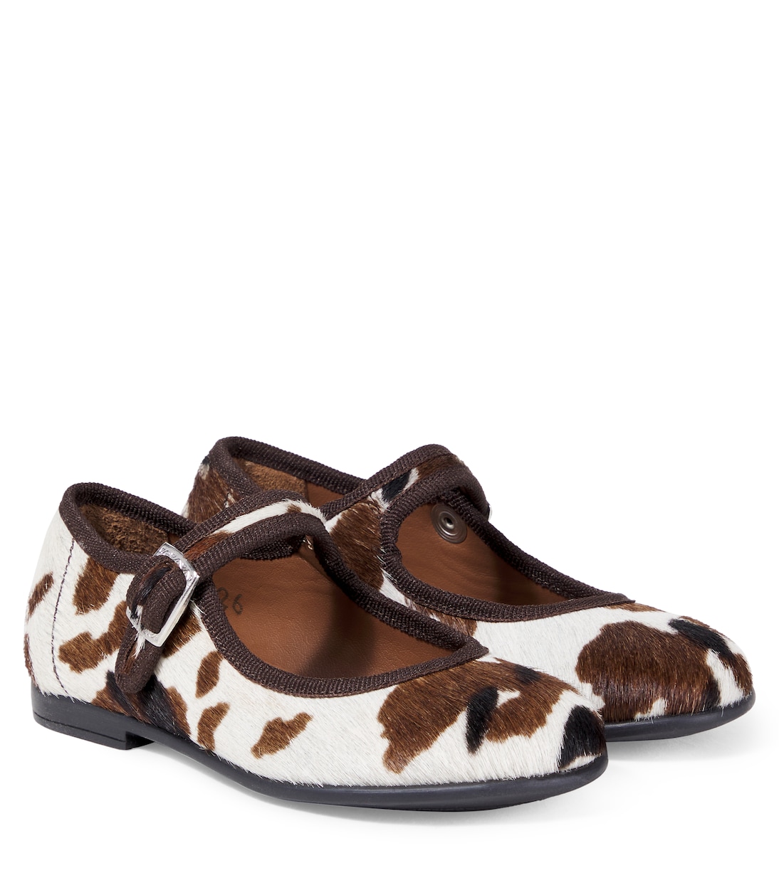 Балетки Mary Jane из телячьей кожи с принтом PèPè, Cow
Балетки Mary Jane из телячьей кожи с принтом PèPè, Cow