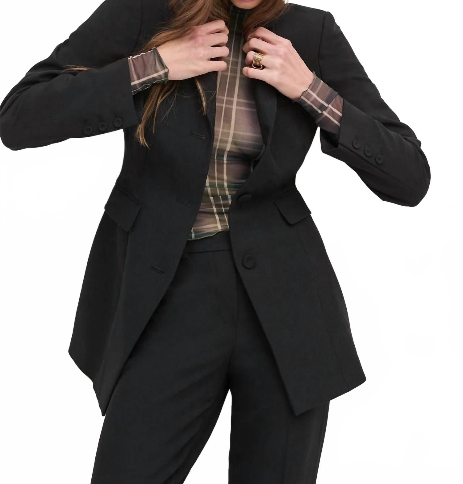 Элизабет Жакет черный Favorite Daughter
Элизабет Жакет черный Favorite Daughter