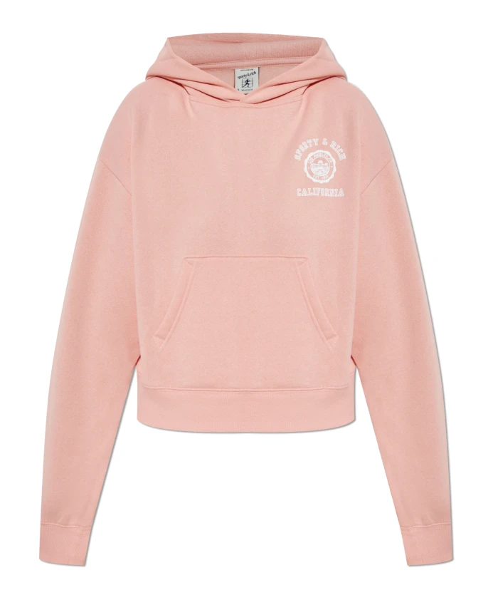 Толстовка с капюшоном Sporty & Rich, розовый
Толстовка с капюшоном Sporty & Rich, розовый