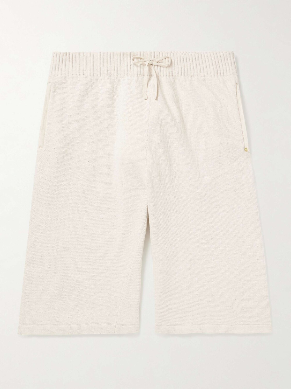 Широкие шорты из хлопкового джерси с кулиской 11.11/Eleven Eleven, экрю
Широкие шорты из хлопкового джерси с кулиской 11.11/Eleven Eleven, экрю