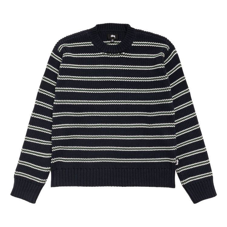 Топ Stussy Stripe Knit Crew 'Ocean'
Топ Stussy Stripe Knit Crew 'Ocean'