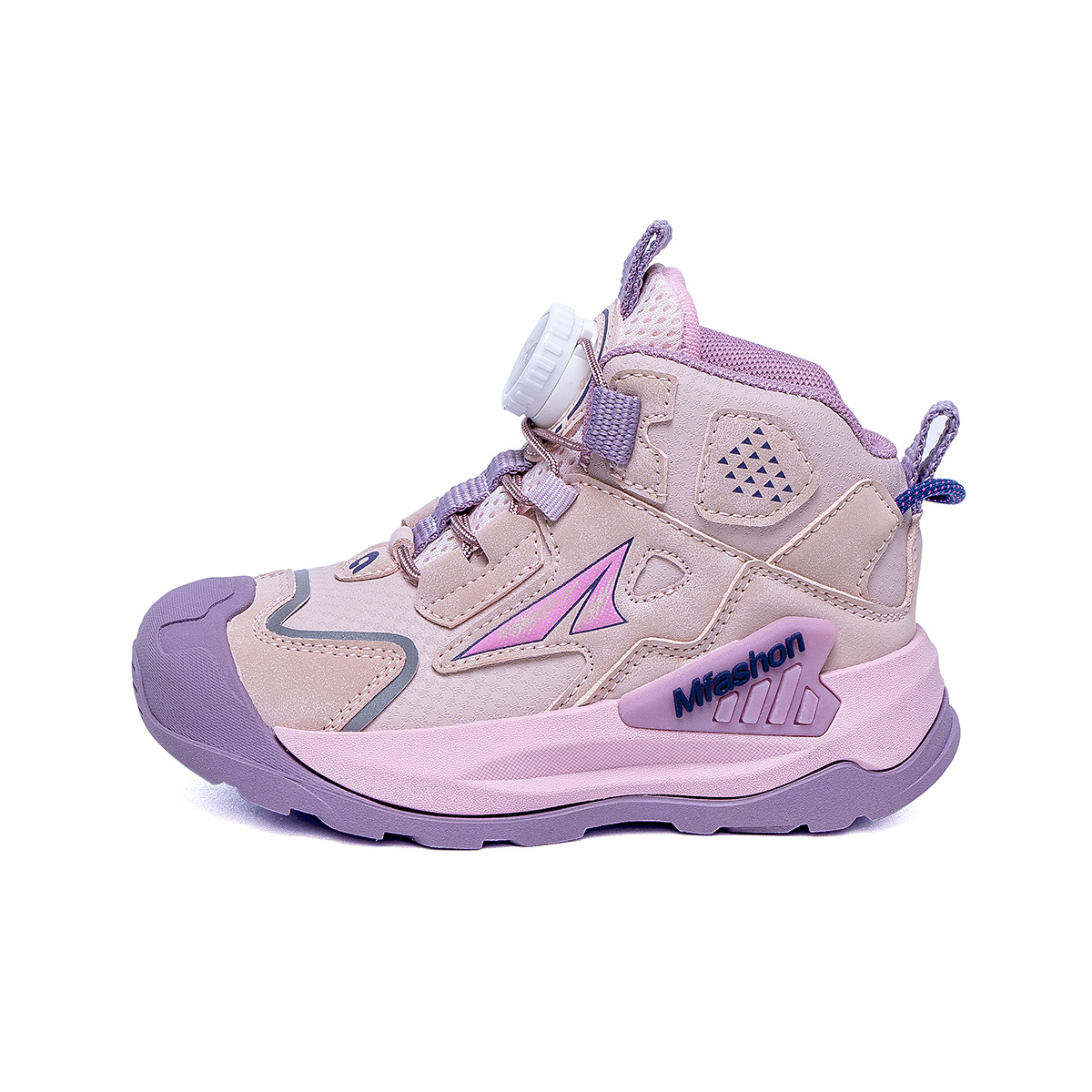 Нескользящие, противоударные, износостойкие, с высоким берцем, детские кроссовки для активного отдыха ASK, розовый
Нескользящие, противоударные, износостойкие, с высоким берцем, детские кроссовки для активного отдыха ASK, розовый