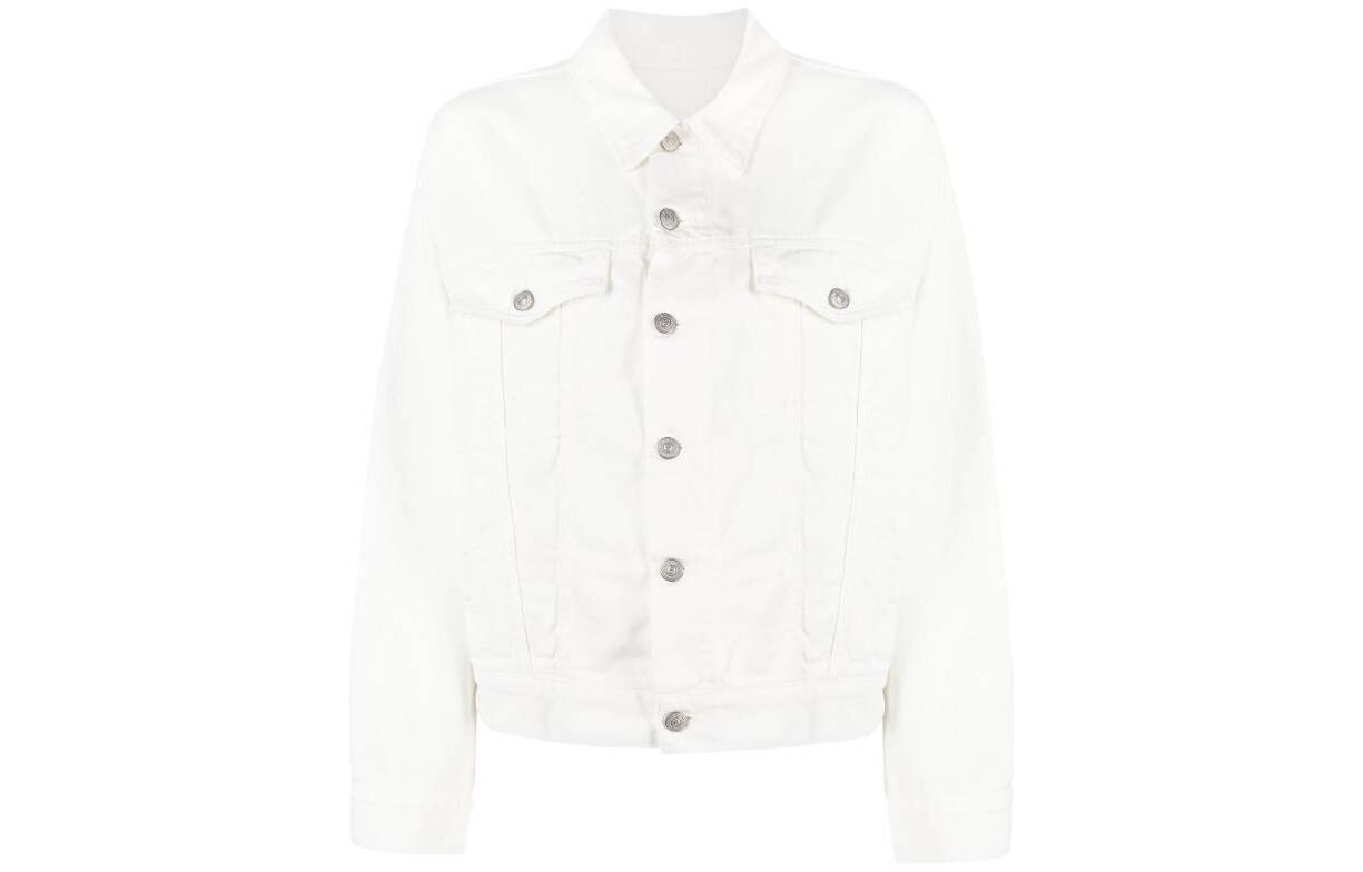 Джинсовая куртка женская белый Mm6 Maison Margiela
Джинсовая куртка женская белый Mm6 Maison Margiela