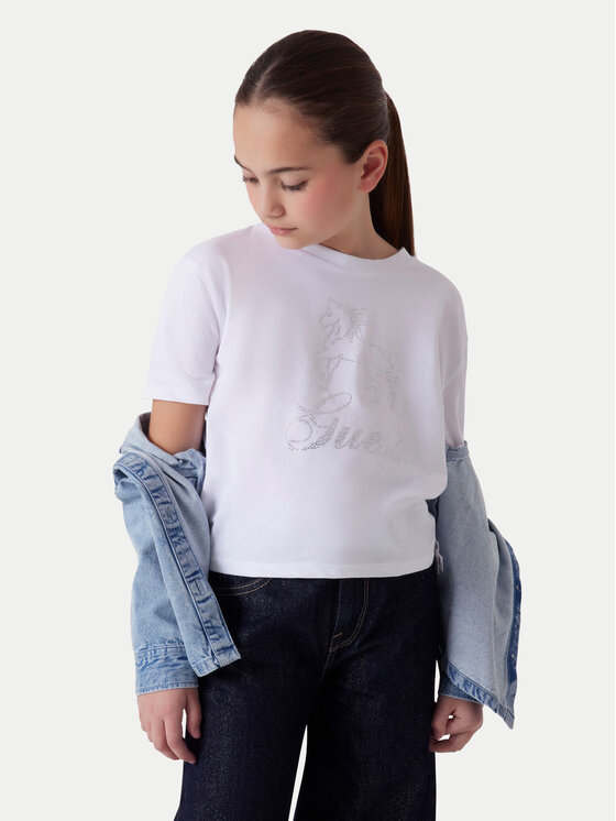 Футболка regular fit J6RI38 K6YW4 Guess, белый
Футболка regular fit J6RI38 K6YW4 Guess, белый