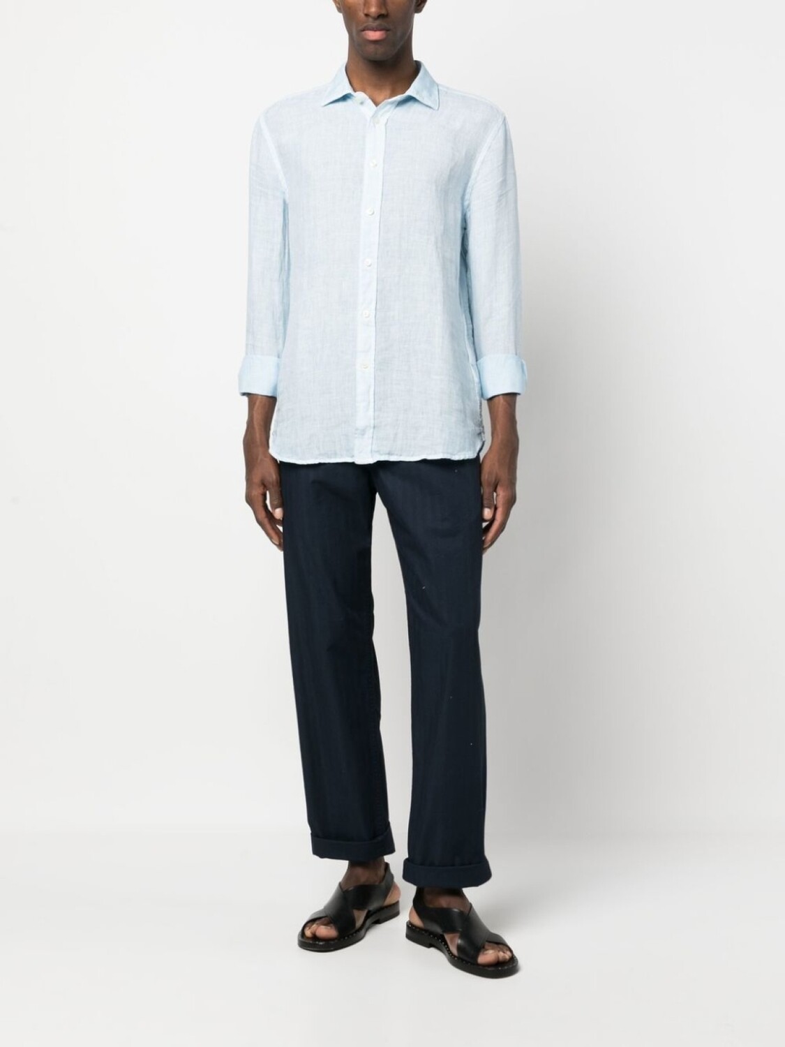 120% Lino рубашка на пуговицах, синий
120% Lino рубашка на пуговицах, синий