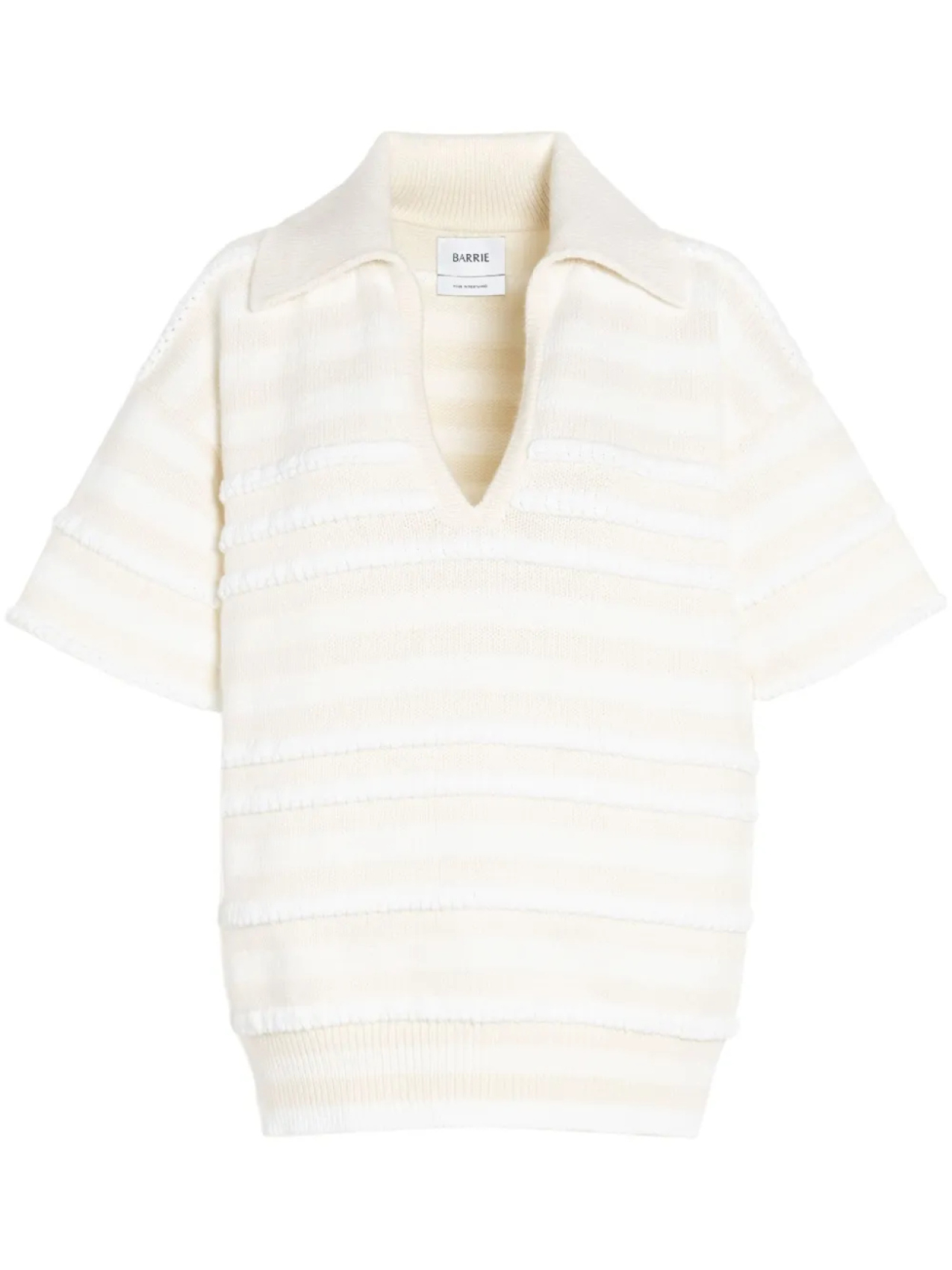 Barrie рубашка поло в полоску, белый
Barrie рубашка поло в полоску, белый