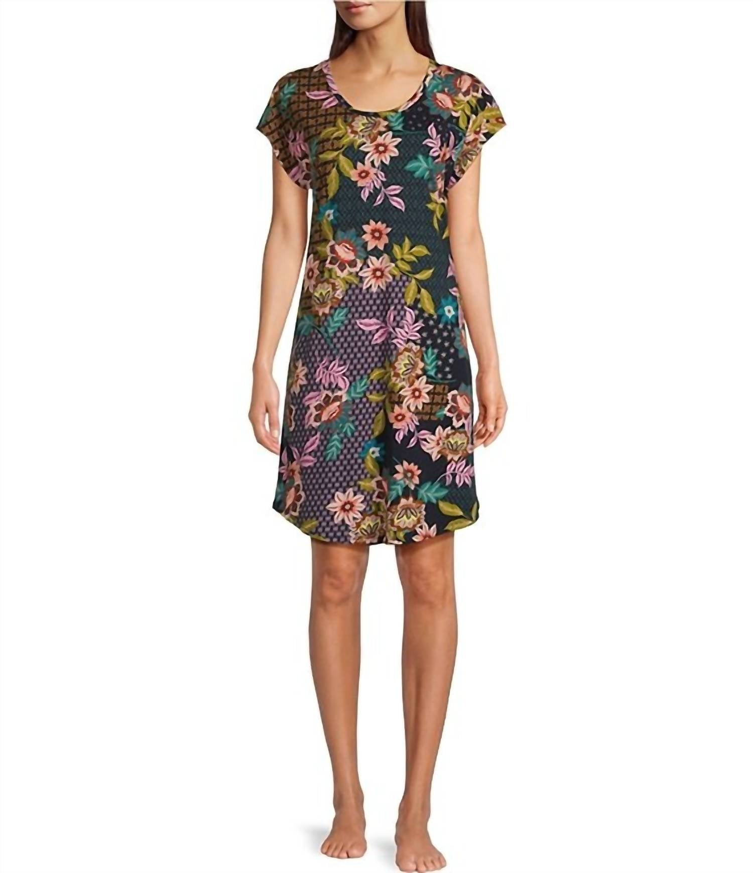 Женское платье-комбинация Delfino с короткими рукавами в цвете Multi Johnny Was
Женское платье-комбинация Delfino с короткими рукавами в цвете Multi Johnny Was