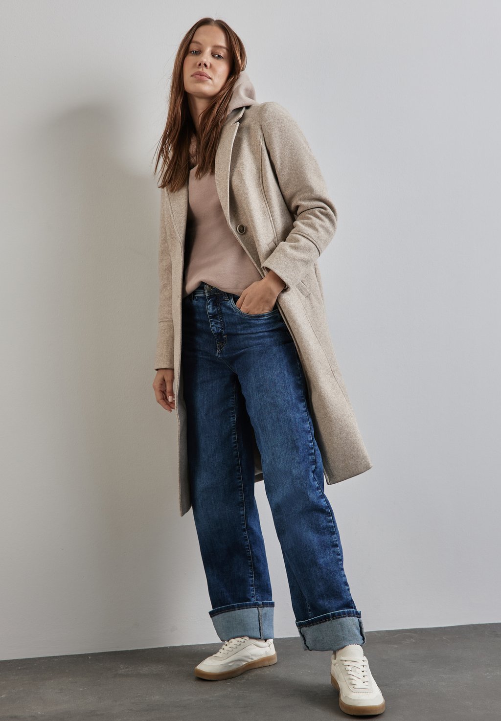 Толстовка с капюшоном Street One, бежевый
Толстовка с капюшоном Street One, бежевый