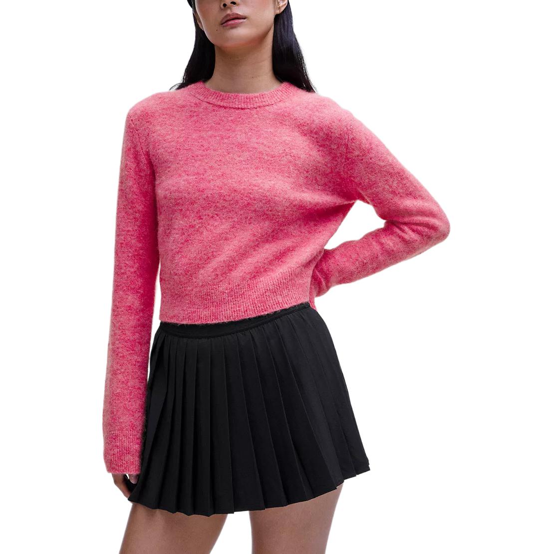 Альпака, смесовая шерсть, укороченный свитер Women's Lululemon, розовый
Альпака, смесовая шерсть, укороченный свитер Women's Lululemon, розовый