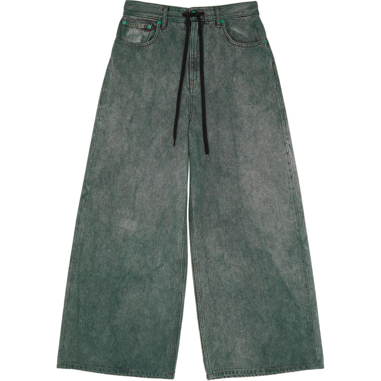 Широкие джинсы MM6 Maison Margiela, зеленый
Широкие джинсы MM6 Maison Margiela, зеленый