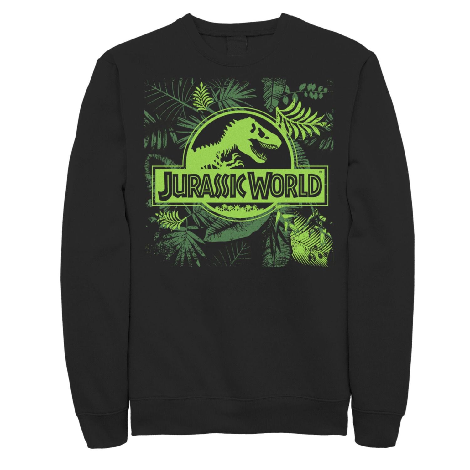Мужской пуловер с логотипом Jungle Classic Jurassic World, черный 
Мужской пуловер с логотипом Jungle Classic Jurassic World, черный