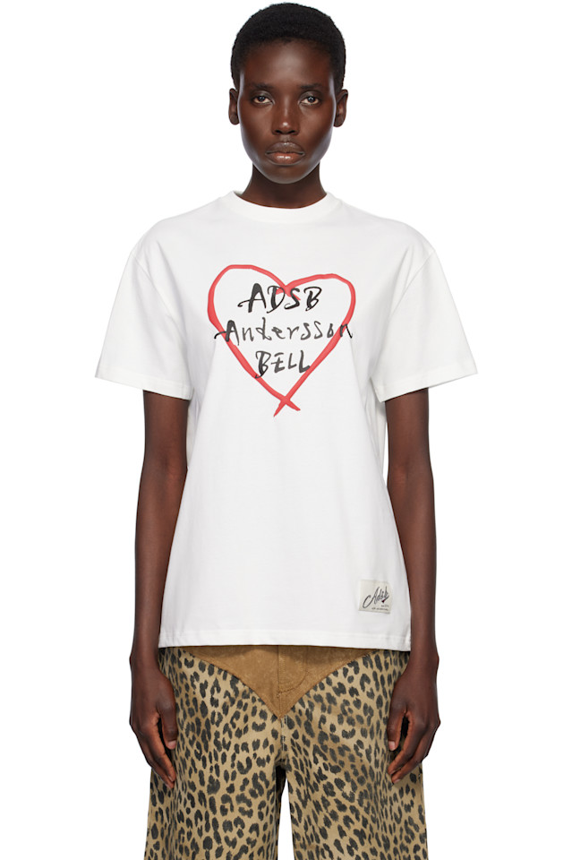 Футболка с логотипом Heart Kelly Andersson Bell, белый
Футболка с логотипом Heart Kelly Andersson Bell, белый