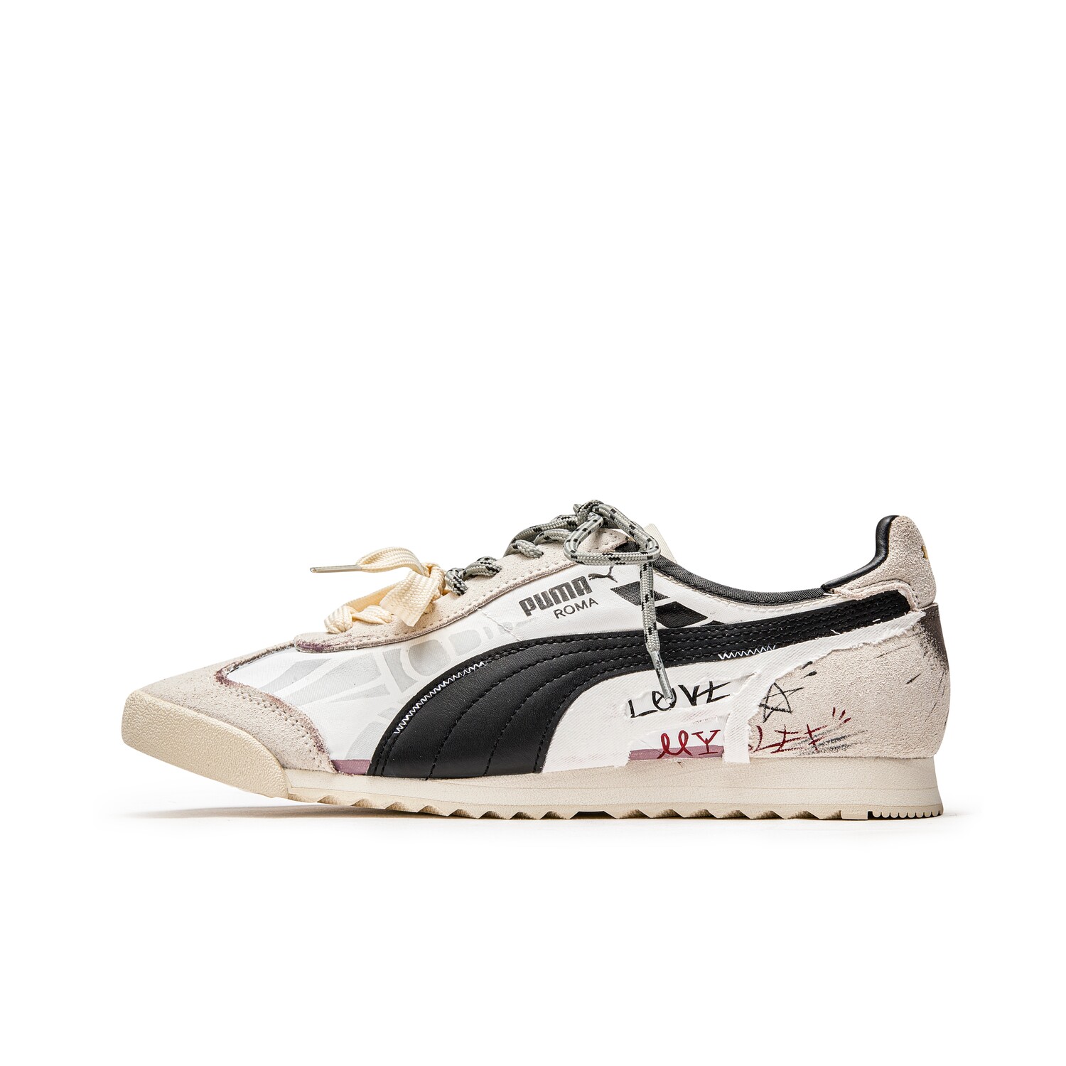 PUMA Roma Og Nylon амортизаторы нескользящие износостойкие низкие кроссовки для тренировок unisex black gray
PUMA Roma Og Nylon амортизаторы нескользящие износостойкие низкие кроссовки для тренировок unisex black gray