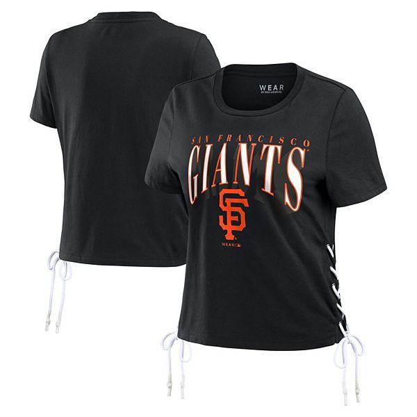 Женская черная футболка cropped с боковой шнуровкой San Francisco Giants Wear By Erin Andrews, Черный, Женская черная футболка cropped с боковой шнуровкой San Francisco Giants Wear By Erin Andrews
Женская черная футболка cropped с боковой шнуровкой San Francisco Giants Wear By Erin Andrews, Черный, Женская черная футболка cropped с боковой шнуровкой San Francisco Giants Wear By Erin Andrews