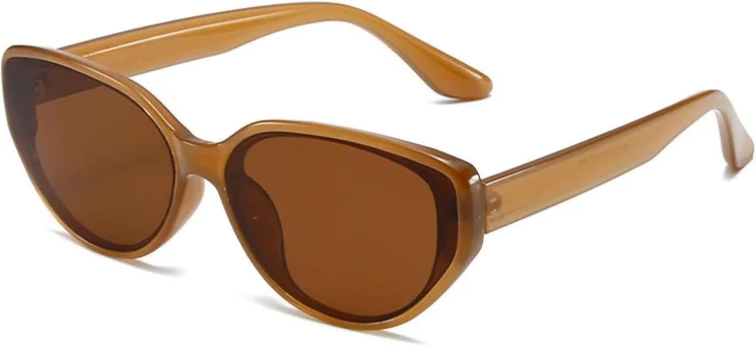 Солнцезащитные очки с защитой от УФ-излучения UV400 | Большие линзы в стиле «кошачий глаз» с яркими цветными линзами | Для женщин и мужчин, для занятий спортом на открытом воздухе и вождения DSVIGF, Clear-brown
Солнцезащитные очки с защитой от УФ-излучения UV400 | Большие линзы в стиле «кошачий глаз» с яркими цветными линзами | Для женщин и мужчин, для занятий спортом на открытом воздухе и вождения DSVIGF, Clear-brown