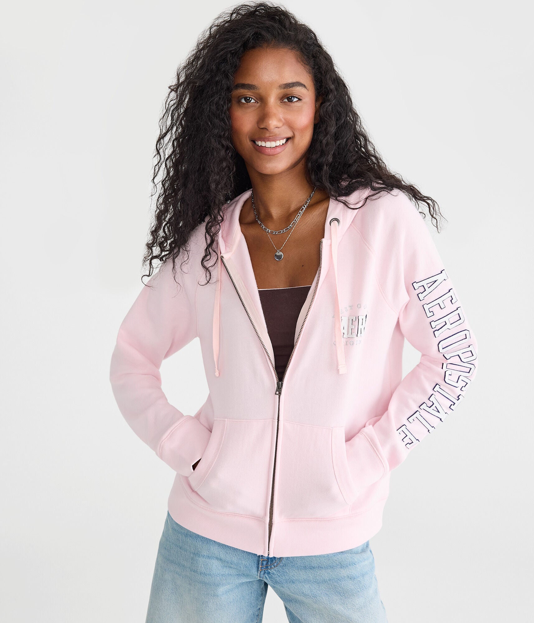 Толстовка Aeropostale West Coast с застежкой-молнией Aeropostale, Light Pink 680
Толстовка Aeropostale West Coast с застежкой-молнией Aeropostale, Light Pink 680