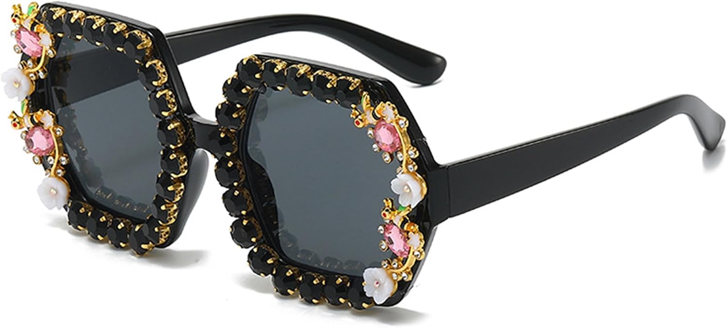 bullabulling Большие солнцезащитные очки с бриллиантами для женщин, солнцезащитные очки с многоугольными стразами, винтажные солнцезащитные очки для мужчин, блестящие солнцезащитные очки для вечеринок, очки L05, Black
bullabulling Большие солнцезащитные очки с бриллиантами для женщин, солнцезащитные очки с многоугольными стразами, винтажные солнцезащитные очки для мужчин, блестящие солнцезащитные очки для вечеринок, очки L05, Black