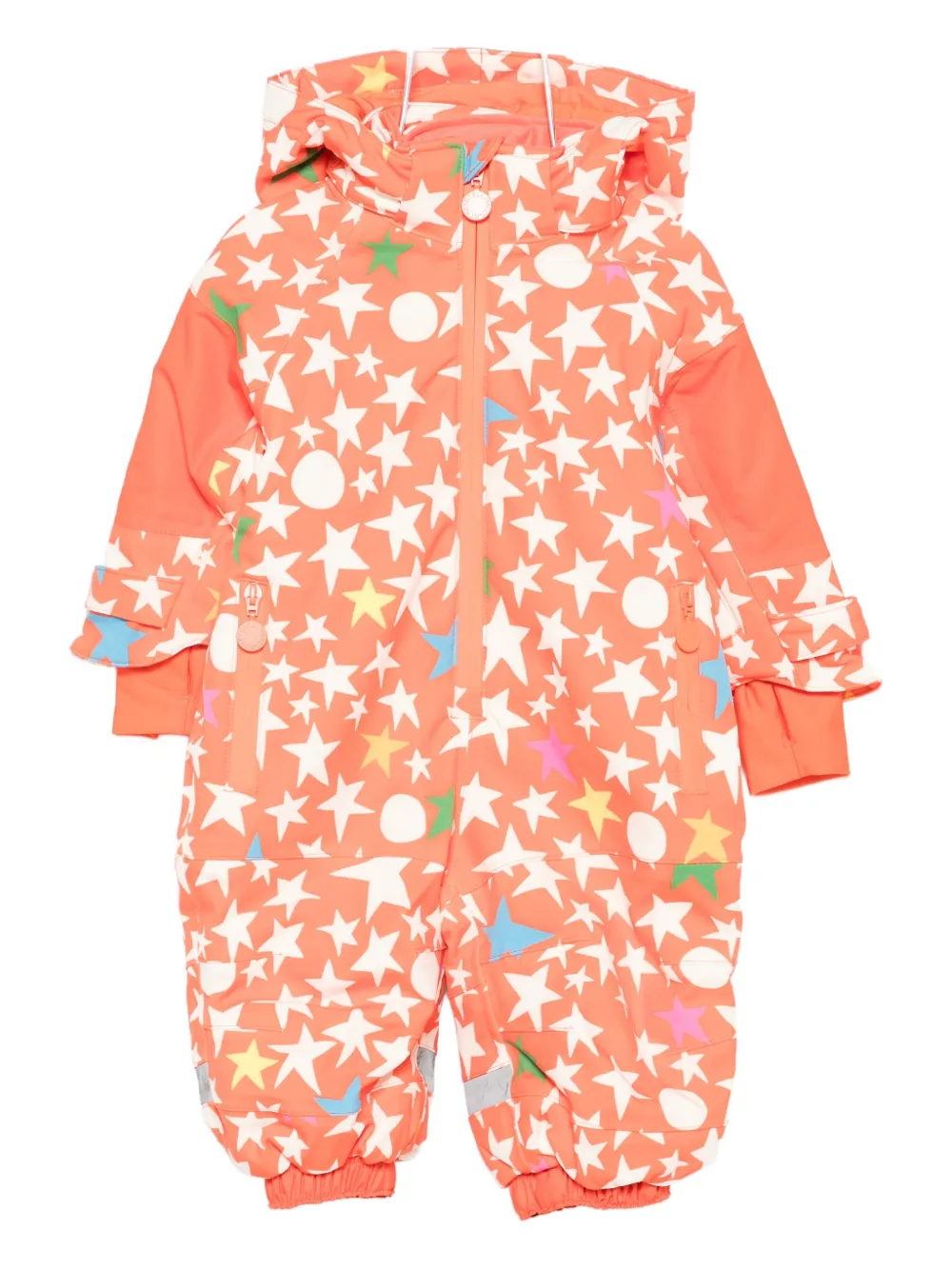 Зимний комбинезон со звездным узором Stella McCartney Kids, оранжевый
Зимний комбинезон со звездным узором Stella McCartney Kids, оранжевый