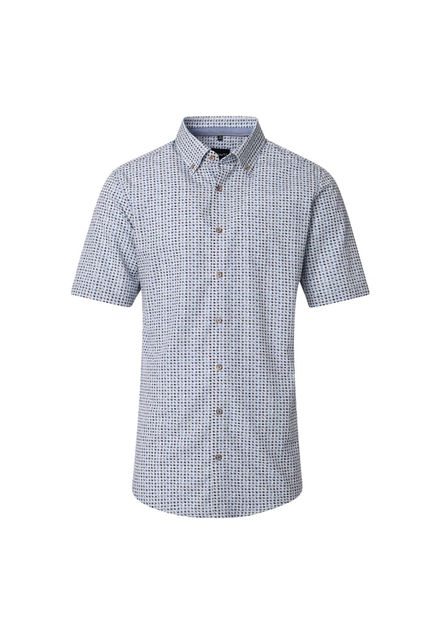 Рубашка делового покроя с коротким рукавом и принтом современный крой Venti, бежевый
Рубашка делового покроя с коротким рукавом и принтом современный крой Venti, бежевый